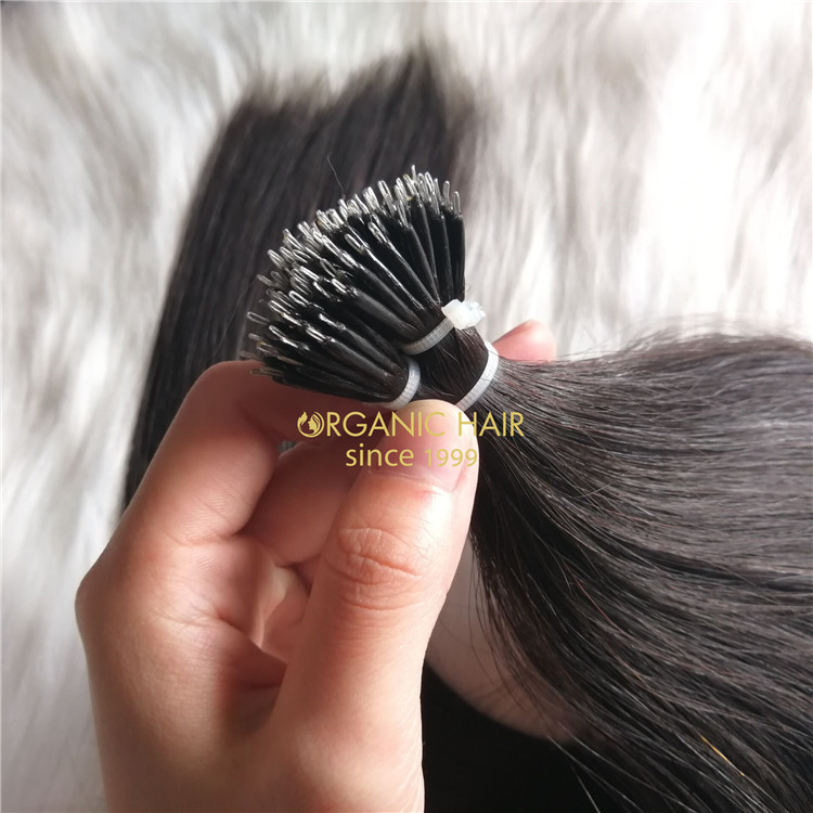 22inch #1 nano tip human hair for uk market A197